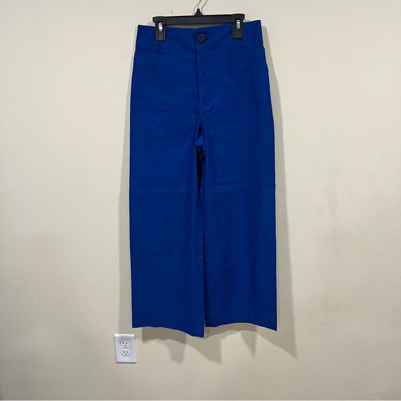 Maeve Pants - NWT Maeve blue night size 26 cropped ankle pants Anthropologie wide women